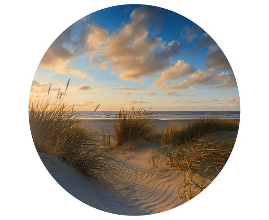 Wallart tapet în formă de cerc „beachlife”, 142,5 cm, 2 image