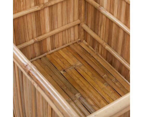 Cutii de depozitare 3 buc, bambus, 6 image
