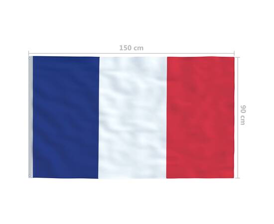 Steag franța, 90 x 150 cm, 5 image