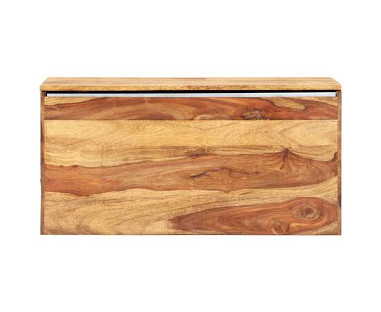 Cufăr de depozitare, 80 x 40 x 40 cm, lemn masiv de sheesham, 6 image