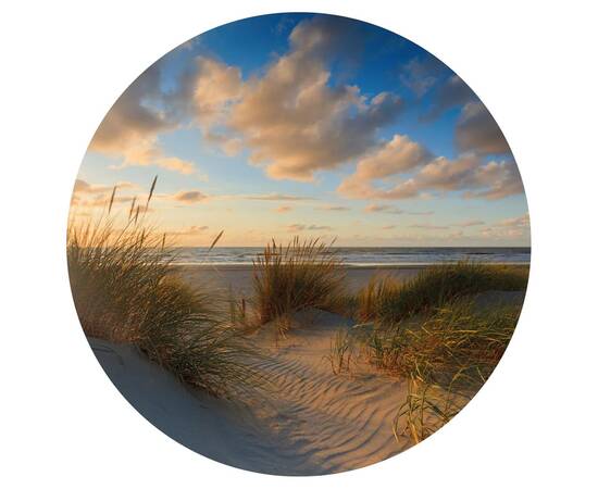Wallart tapet în formă de cerc „beachlife”, 190 cm, 2 image
