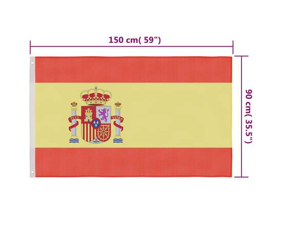 Steag spania, 90 x 150 cm, 5 image