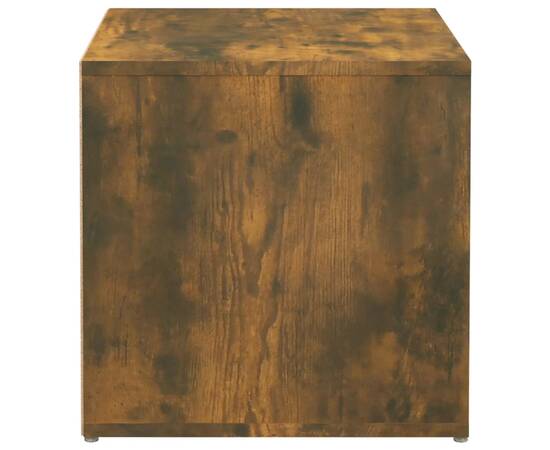 Cutie cu sertar, stejar sonoma, 40,5x40x40 cm, lemn compozit, 8 image