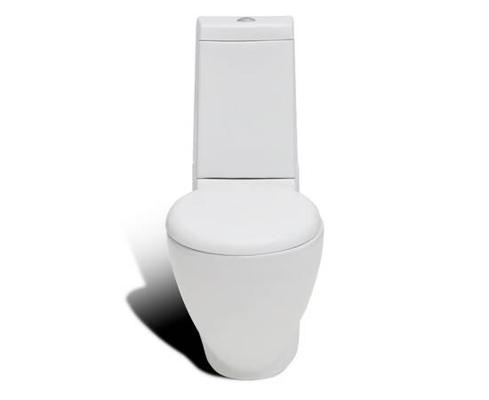 Set de toaletă & bideu, alb, ceramică, 4 image