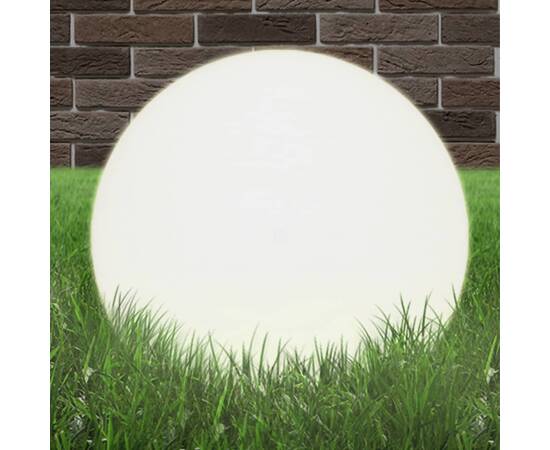 Lămpi glob cu led, 2 buc., 50 cm, pmma, sferic, 2 image