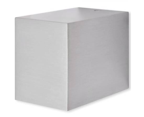 Corpuri de iluminat tip cub pentru perete exterior, 2 buc., 3 image