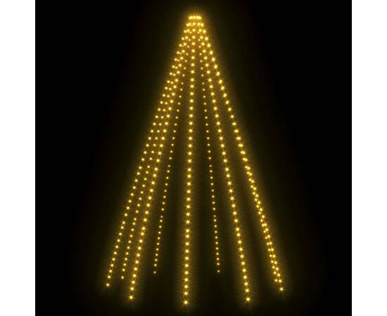 Instalație lumini brad de crăciun cu 400 led-uri, 400 cm, 4 image