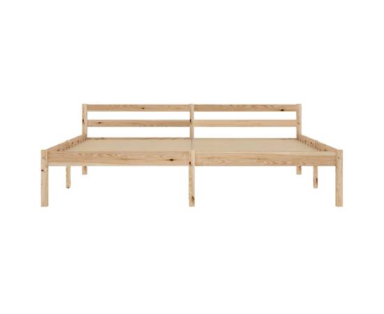 Cadru de pat, 180 x 200 cm, lemn masiv de pin, 3 image