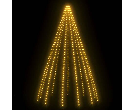 Instalație lumini brad de crăciun cu 500 led-uri, 500 cm, 4 image