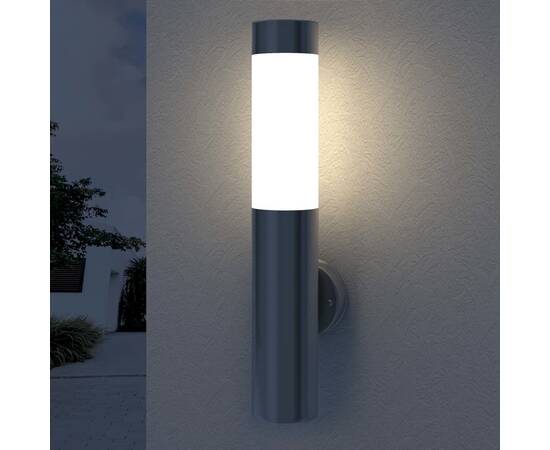 Lampă de exterior din oțel inoxidabil 2 buc, 9 image