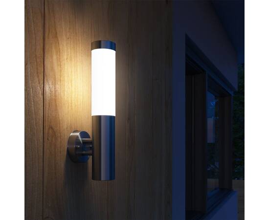 Lampă rvs rezistentă la apă pentru interior și exterior 11 x 35 cm, 3 image