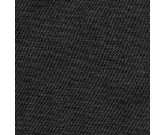 Perdele opace, aspect pânză, 2 buc., antracit, 140 x 175 cm, 4 image