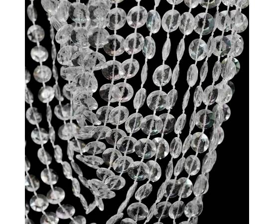 Candelabru pandantiv cu cristale, 22 x 58 cm, 4 image