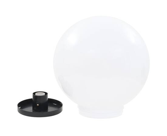 Lămpi glob cu led, 4 buc., 40 cm, pmma, sferic, 5 image