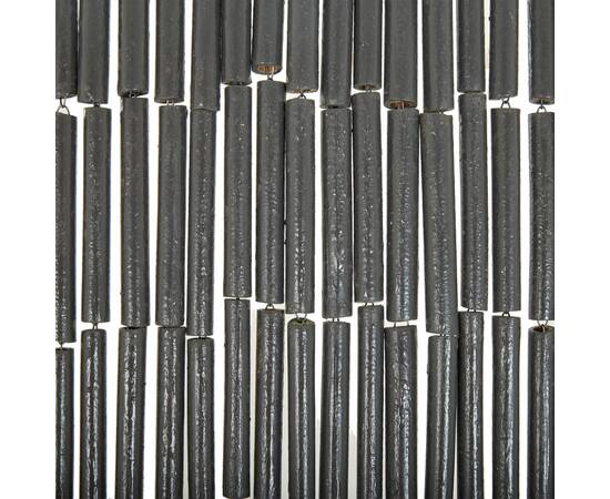 Perdea de ușă pentru insecte, 90 x 200 cm, bambus, 3 image