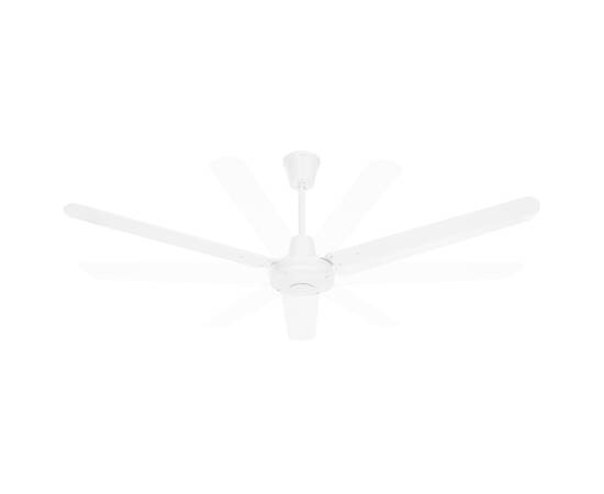 Ventilator de tavan, alb, 142 cm, 7 image