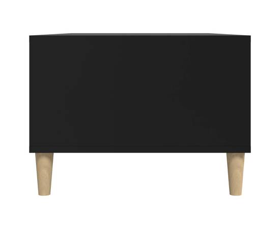 Măsuță de cafea, negru, 90x50x36,5 cm, lemn prelucrat, 8 image