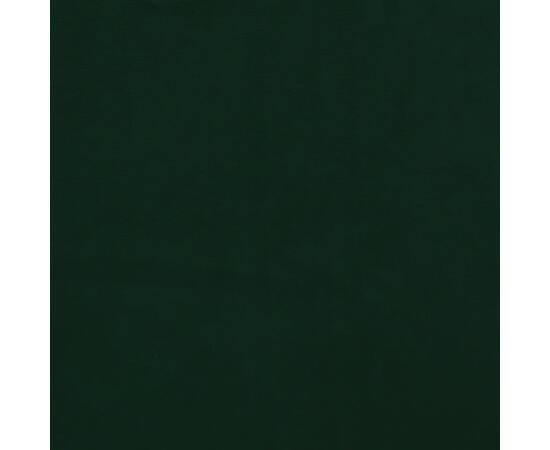 Perne decorative, 2 buc., verde închis, Ø15x50 cm, catifea, 6 image
