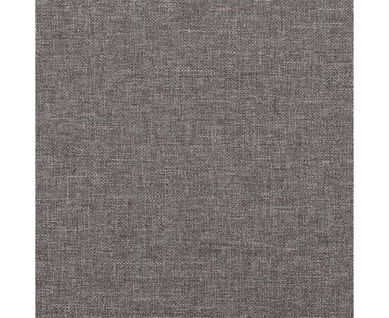 Perne decorative, 2 buc., gri închis, Ø15x50 cm, textil, 6 image