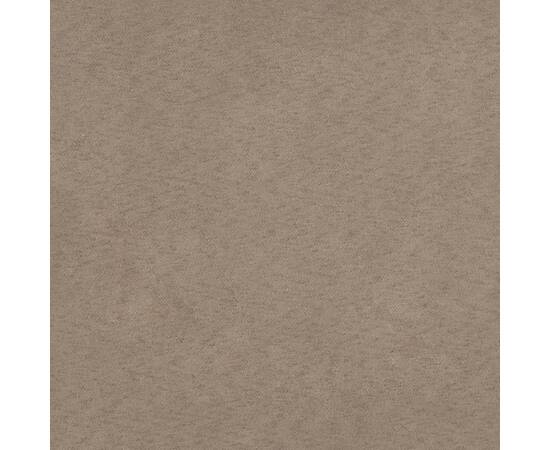 Perne decorative, 2 buc., gri taupe, 40x40 cm, microfibră, 6 image