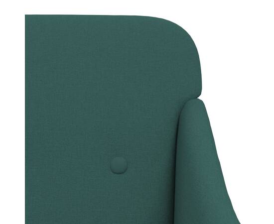 Fotoliu, verde închis, 63x76x80 cm, textil, 6 image