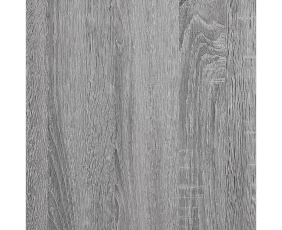 Servantă, sonoma gri, 60x35x70 cm, lemn prelucrat, 9 image