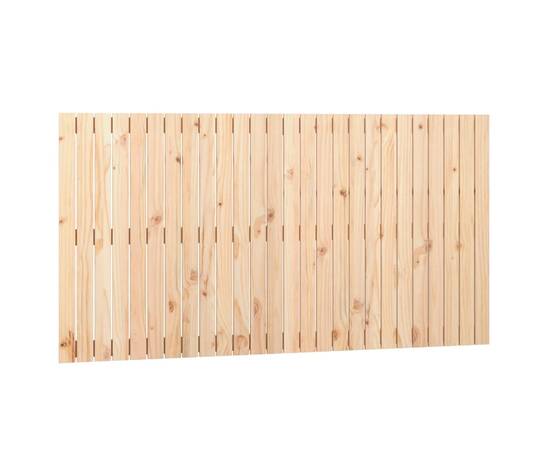 Tăblie de pat pentru perete, 166x3x90 cm, lemn masiv de pin, 2 image