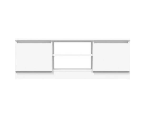 Comodă tv cu ușă, alb, 102x30x36 cm, 5 image