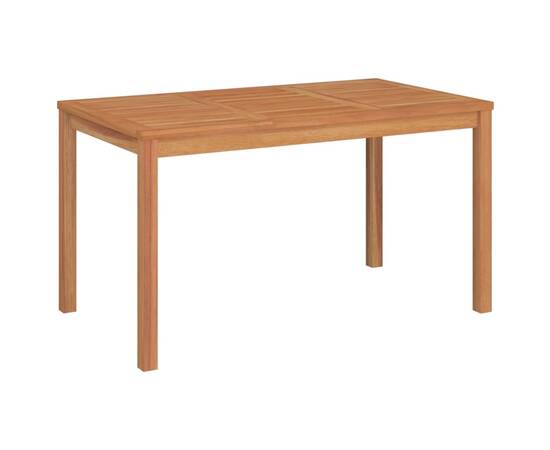 Set de masă pentru grădină, lemn masiv de tec, 3 piese, 7 image