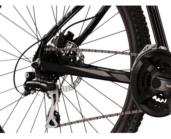 Bicicleta KROSS Hexagon 6.0 29" negru/gri XL, Dimensiune roata: 29 inch, Marime cadru: XL, Culoare: negru/gri, 2 image