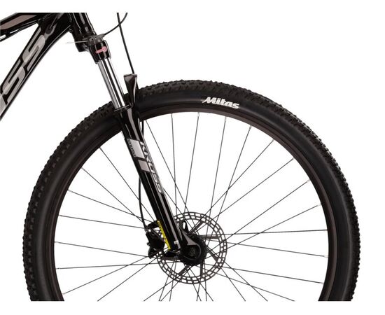 Bicicleta KROSS Hexagon 6.0 27.5" negru/gri S, Dimensiune roata: 27.5 inch, Marime cadru: S, Culoare: negru/gri, 6 image