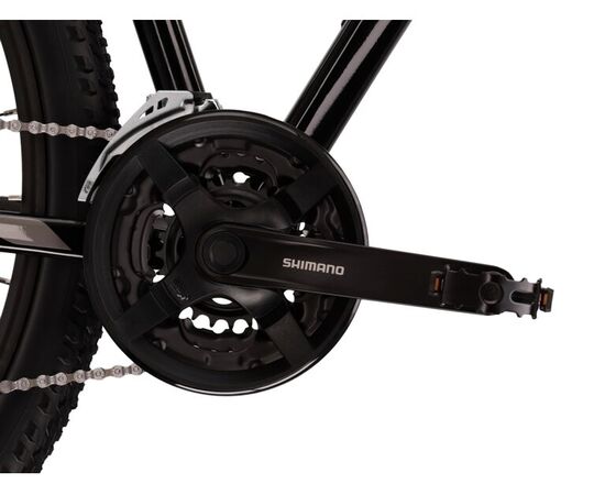 Bicicleta KROSS Hexagon 6.0 27.5" negru/gri S, Dimensiune roata: 27.5 inch, Marime cadru: S, Culoare: negru/gri, 3 image
