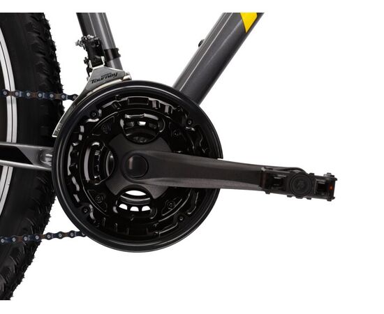 Bicicleta KROSS Hexagon 2.0 V-brake 27.5" gri/galben M, Dimensiune roata: 27.5 inch, Marime cadru: M, Culoare: gri/galben, 4 image