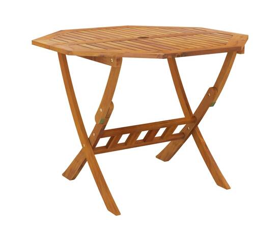 Set mobilier de grădină, 5 piese, lemn masiv de acacia, 6 image