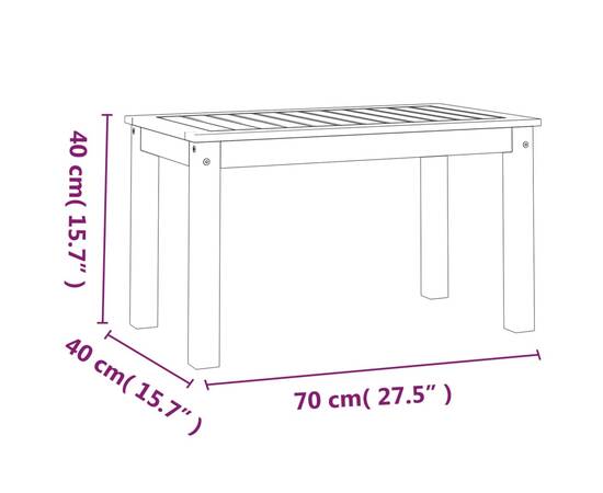 Set mobilier grădină cu perne 4 piese poliratan și lemn masiv, 11 image