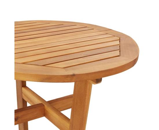 Set mobilier de grădină, 5 piese, lemn masiv de acacia, 8 image