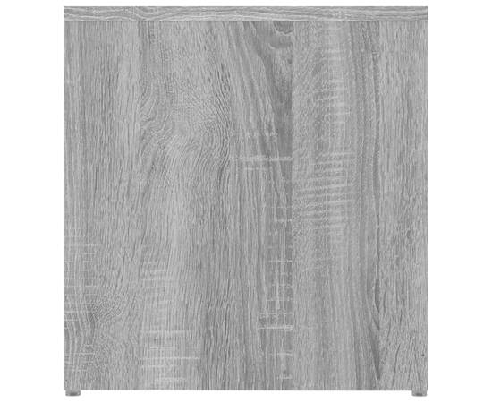Masă laterală, gri sonoma, 59x36x38 cm, lemn compozit, 5 image
