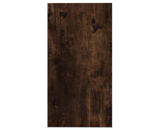 Masă laterală, stejar fumuriu, 50x26x50 cm, lemn compozit, 5 image