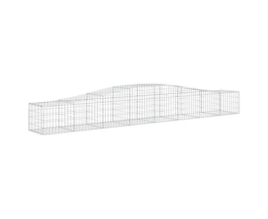 Coș gabion arcuit 400x50x40/60 cm fier galvanizat, 2 image