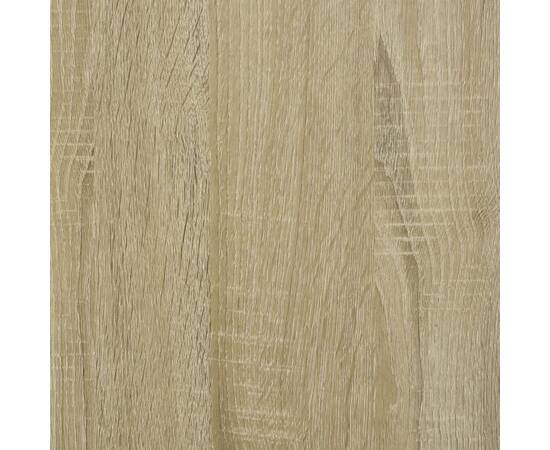 Masă laterală, stejar sonoma, 55x38x45 cm, lemn prelucrat, 7 image
