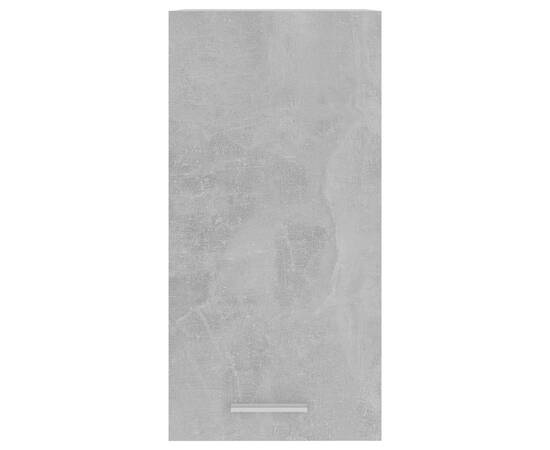Dulap suspendat, gri beton, 29,5 x 31 x 60 cm, pal, 7 image