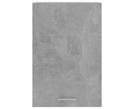 Dulap suspendat, gri beton, 39,5x31x60 cm, pal, 7 image