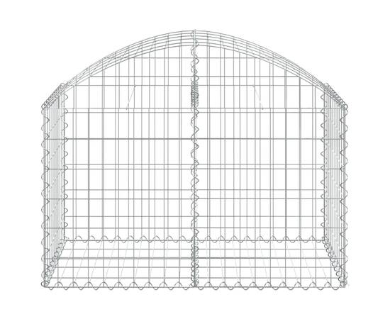 Coș gabion arcuit, 100x50x60/80 cm, fier galvanizat, 3 image