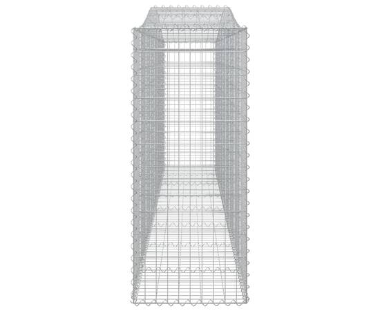 Coșuri gabion arcuite 5 buc, 400x50x120/140 cm, fier galvanizat, 5 image