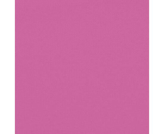 Pernă pentru canapea din paleți, roz, 60x60x12cm, textil, 5 image