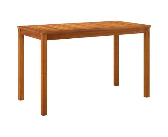 Set mobilier de grădină cu perne, 5 piese, lemn masiv de acacia, 8 image