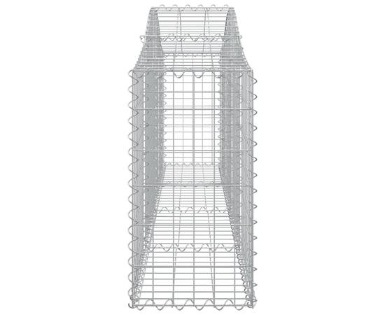 Coșuri gabion arcuite 11 buc, 200x30x60/80 cm, fier galvanizat, 5 image