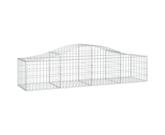 Coșuri gabion arcuite 30 buc, 200x50x40/60 cm, fier galvanizat, 3 image