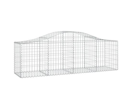 Coșuri gabion arcuite 13 buc, 200x50x60/80 cm, fier galvanizat, 3 image