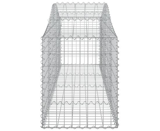 Coșuri gabion arcuite 13 buc, 200x50x60/80 cm, fier galvanizat, 5 image